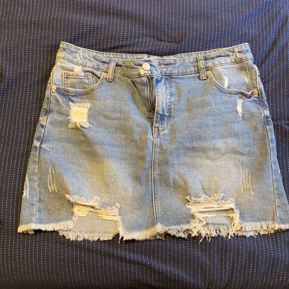 Jean skirt!